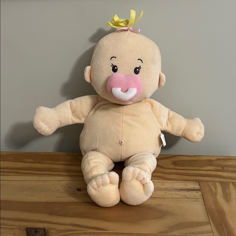 Manhattan Toy Wee Baby Stella Plush Doll 15" with Pacifier!